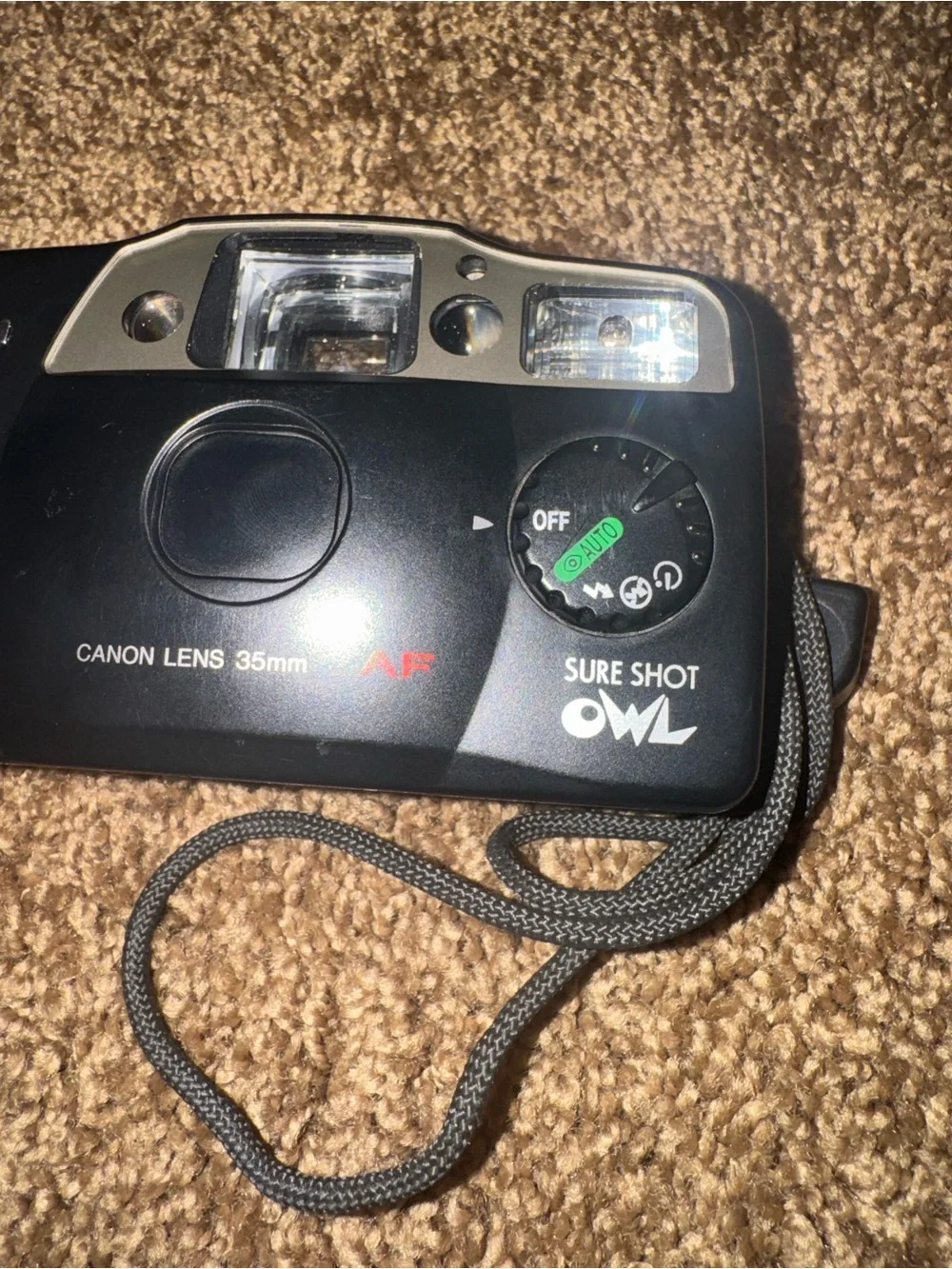 Canon Sure Shot Owl Film Camera